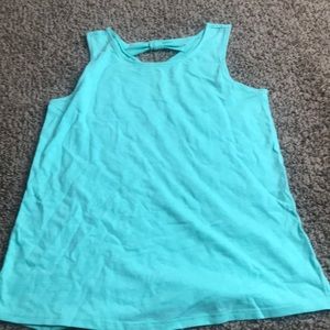 cute blue tank top